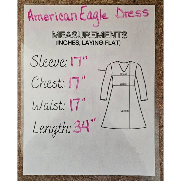 American Eagle Floral Print Black Dress Puff Sleeves & Open Back W/ Tie Detail M - Picture 12 of 12